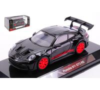 BURAGO 1/43 PORSCHE 911 GT3 RS NERO MODELLISMO MODELLINO STATICO DIECAST