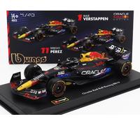 BURAGO 1/43 RED BULL RB19 VERSTAPPEN USA GP 2023 VETRINA MODELLINO STATICO