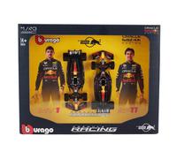 BURAGO 1/43 RED BULL SET F1 2X RB20 VERSTAPPEN PEREZ MODELLINO STATICO DIECAST