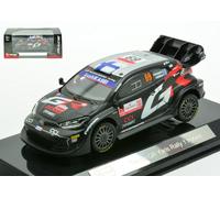 BURAGO 1/43 TOYOTA YARIS WRC RALLY 2024 ROVANPERA MODELLINO STATICO DIECAST