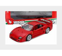Bburago - Ferrari F40 R&P, Modellino Scala 1:18, Età 3+