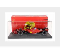 MODELLINO AUTO STATICO BURAGO FERRARI F1 SF23 HAMILTON FIORANO 2025 VETRINA 1/18