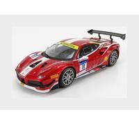 BURAGO 18-26582-KIT FERRARI - 488 CHALLENGE N 11 RACING 2017 - RED MET - 1/24