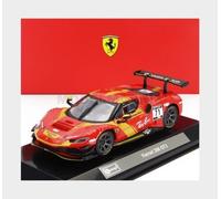 1:43 BURAGO Ferrari 296 Gt3 Twin Turbo V6 #71 Racing 2023 With Showcase BU36313
