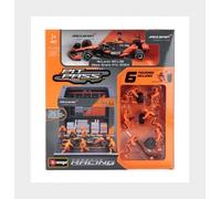 BURAGO 18-38451-N McLAREN - F1 MCL38 DIORAMA GARAGE PIT-STOP TEAM MCLAREN N 4 SE