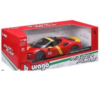Bburago 1:18 Ferrari R&P SF90 Stradale Assetto Fiorano, Rosso #50