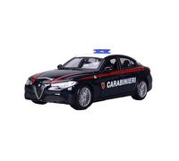 MODELLINO AUTO STATICO DIECAST ALFA ROMEO GIULIETTA CARABINIERI 2010 SCALA 1/24