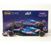 Burago BBurago Alpine A525 #10 Pierre Gasly 2025 1/43 18-38257#10