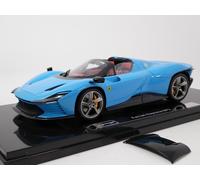 Burago BBurago Ferrari Daytona SP3 closed roof blue 2022 1/18 18-16920