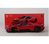 Burago BBurago Ferrari F80 red black wheels 2024 1/18 18-16918