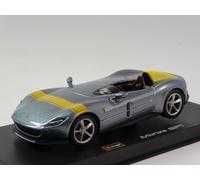 Burago BBurago Ferrari Monza SP1 silver 1/43 18-36912SL