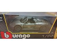 Burago BBurago Porsche 918 Spyder metallic grey 2010 1/24 18-21076