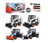 Burago Bobcat Automezzi Mototizzati 1:43 Modelli Assortiti