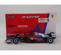 Burago F1 Ferrari SF-25 #16 Charles Leclerc GP Miami 2025 1/43 18-36853#16-MIAMI