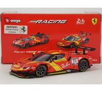 Bburago - Ferrari 499P LMH n°51 - Modellino Realistico Auto in Scala 1:43, Modello 2023 24H Le Mans Champion, Replica Diecast con Licenza Ufficiale Ferrari, Età Consigliata 14+ Anni