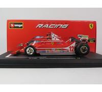 Burago Ferrari 312 T4 Villeneuve winner South African 1979 1/18 18-16814#12-SA
