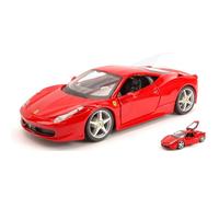 Burago FERRARI 458 ITALIA 2009 RED 1:24 - BU26003R