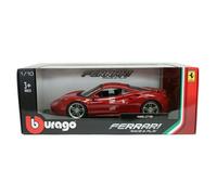 BURAGO FERRARI 488GTB ROSSA BBURAGO 1/18 FERRARI RACE & PLAY