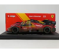 1/18 BURAGO - FERRARI - 499P 3.0L TURBO V6 TEAM FERRARI AF CORSE N 50 18-16303-5