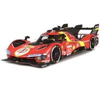 Burago FERRARI 499P N.51 WINNER LE MANS 2023 PIER GUIDI/CALADO/GIOVINAZZI 1:18