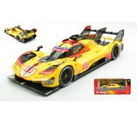 Burago FERRARI 499P N.83 LE MANS 2024 KUBICA-YIFEI-SCARCMAN 1:18