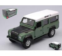 Burago LAND ROVER DEFENDER 115 GREEN/BLACK 1:32
