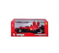 Burago-May Cheong GROUP-BBURAGO-1/18 FERRARI-2021 Casco Veicolo per Bambini dai 3 anni 16809S, 16809S, 1/18 Ferrari Formula 1#Sainz
