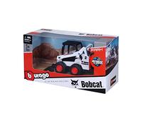 Burago - May Cheong GROUP-BBURAGO-1/43 Collezione Utilittrice Bobcat S590 per Bambini dai 3 Anni 31803, 31803, Multicolore