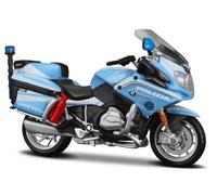 Burago Moto Polizia, Bmw R 1200 RT, Maisto, scala 1:18, scatola vetrina