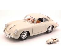 Burago PORSCHE 356 B COUPE' 1961 WHITE-CREAM 1:24