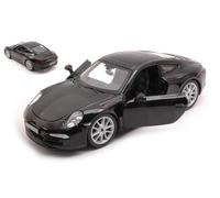 Burago PORSCHE 911 991 2011 BLACK 1:24