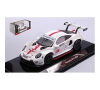 MODELLINO AUTO STATICO DIECAST BURAGO PORSCHE 911 RSR GT CON VETRINA SCALA 1:43