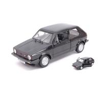 Burago VW GOLF MK1 GTI BLACK 1:24 - BU21089BK