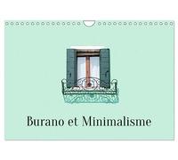 Burano et minimalisme calendrier mural 2: Photos minimalistes de burano
