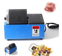 Burattatrice elettrica per pietre preziose, lucidatrice per pietre preziose con cilindro in gomma a tenuta stagna, bassa rumorosità, 2700 giri/min. Macchina lucidatrice per pietre preziose per oro, ar