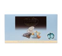 Buratti Confetti alla Mandorla Ricoperta di Cioccolato, Tenerezze Azzurro - 1000 g