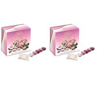 Buratti Confetti Tenerezze Vassoio Sfume Rosa - 0.50 kg (Confezione da 2)