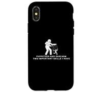 Burattinaio e sarcasmo Funny Puppet Master Custodia per iPhone X/XS