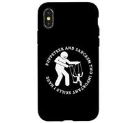 Burattinaio e sarcasmo Funny Puppet Master Custodia per iPhone X/XS