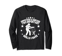 Burattinaio e sarcasmo Funny Puppet Master Maglia a Manica