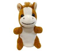 Burattini a Dito, burattini a Dito di Cavallo in Peluche Giocattoli per | Puppette a Dita Animali in Peluche, Giocattoli Interattivi di Cavallo Peluche per raccontare Storie