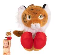 Burattini a Mano Animali Bambola Interattiva da Boxe con Bracci Estendibili | Peluche per Bambini Insegnamento Prescolare 3 Anni in su Compleanno Racconti Giochi di Ruolo Educativi