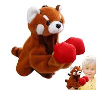 Burattini a Mano Animali - Peluche Interattivo da Boxe con Braccia Allungabili - Pupazzo da Boxe Giocattolo - per Bambini Insegnamento Prescolare 3 Anni in su Compleanno Racconti Giochi di Ruolo