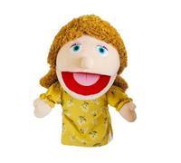 Burattini a mano - Marionette a mano per madri a lungo termine, pupazzo di peluche del nonno, set di gioco di narrazione fantasioso, giocattoli per marionette da 30 cm | cuccioli a mano di anima