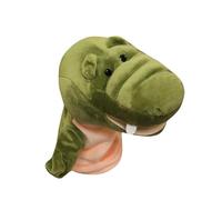 Burattini a mano mobili a bocca aperta per bambini, lupo, leone, ecc., perfetti per raccontare storie, insegnamento, scuola materna, regali di compleanno(coccodrillo)