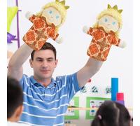 Burattini a mano per bambini - Marionetta di peluche da favola | Marionetta a bocca morbida e funzionante - Educazione prescolare Narrazione Intrattenimento per la famiglia Giochi di ruolo Toy Boys