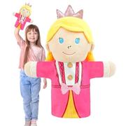 Burattini a mano per bambini - Marionette a mano per giochi di ruolo fiabesco, giocattolo interattivo, per età prescolare, utilizzabile in asa, durante