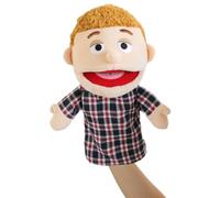 Burattini a mano - Set per famiglie in morbido peluche, giocattoli per giochi di ruolo interattivi, design comodo e indossabile, volti di personaggi espressivi | per l'educazione dei bambini, il diver