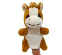 Burattini per dita di cavallo, pupazzi con dita di cavallo, per bambini e ragazze, giocattoli per gioco