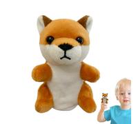 Burattino a mano animale - Giocattolo di peluche con in cotone PP morbido, accessorio per l'apprendimento precoce, prestazioni di narrazione, figurina della foresta | marionetta animale per
